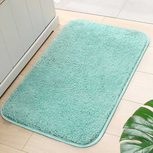 Plush Thickened Floor Mat, Bathroom Door Mat, Bathroom Non-Slip Mat